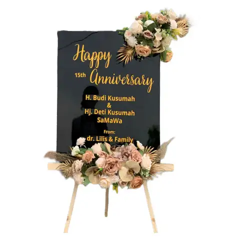 Papan Bunga Akrilik Cisompet